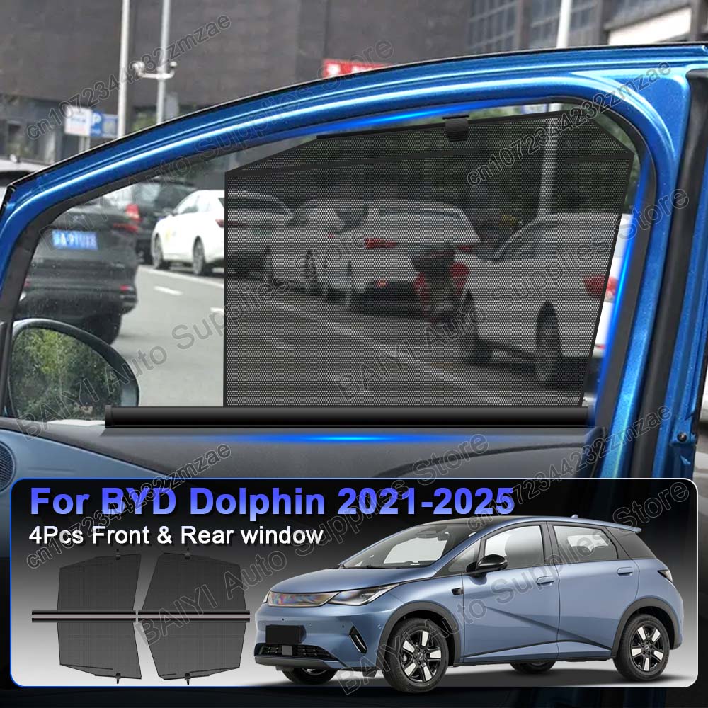 Automatic Car Sunshade - Parasole per Finestrini Auto BYD Dolphin