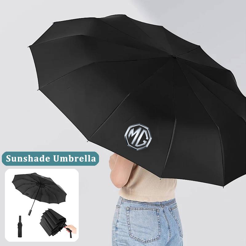 Automatic Car Sunshade - Auto Logo Pieghevole Automatico Antivento Parasole