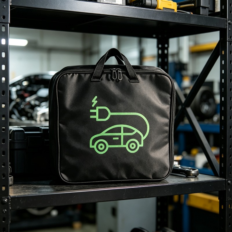 Car Cable Organizer - Borsa portaoggetti impermeabile per caricabatterie auto