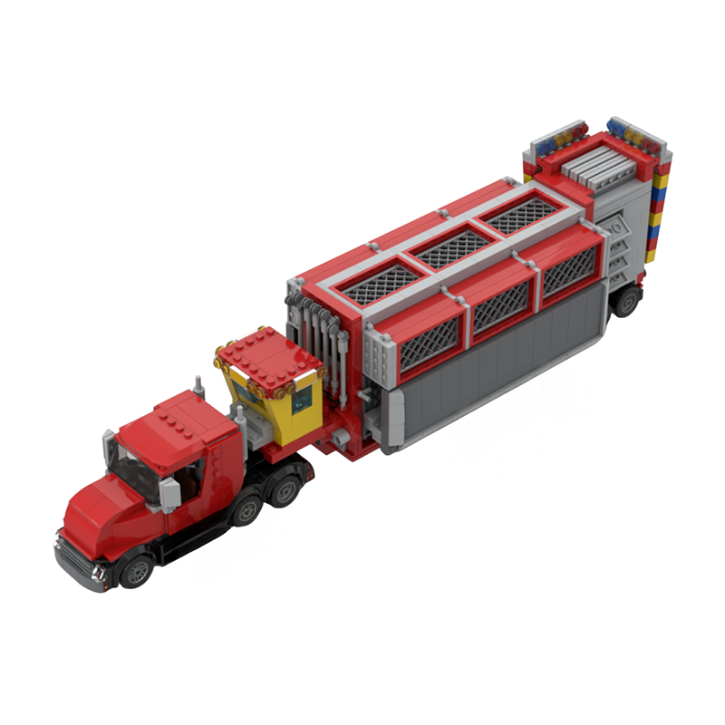 Car Accessories Gift Ideas - 1405 Pezzi MOC City Series Camion