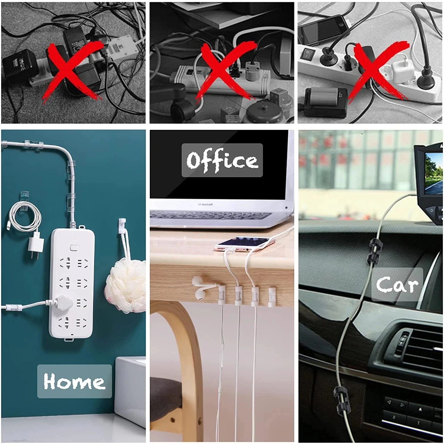 Organizzatore di cavi, support - Car Cable Organizer recensione e prezzo
