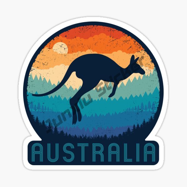 Australia Map BUMPER STICKER V - Car Accessories Australia recensione e prezzo