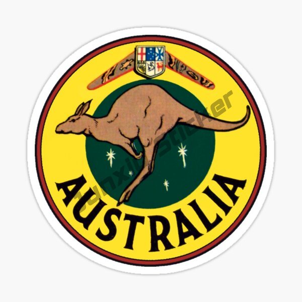 Australia Map BUMPER STICKER V - Car Accessories Australia recensione e prezzo