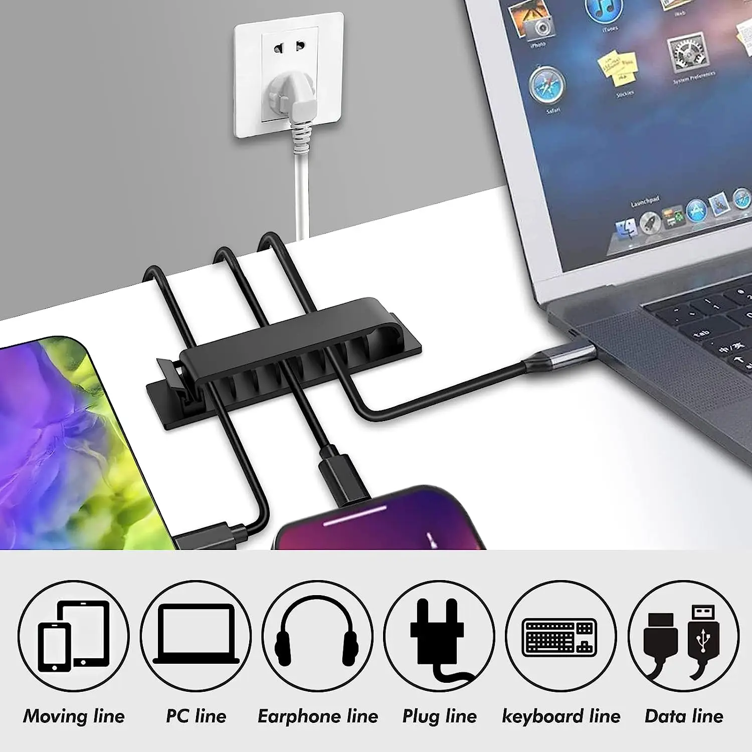 Organizzatore di cavi Clip per - Car Cable Organizer recensione e prezzo