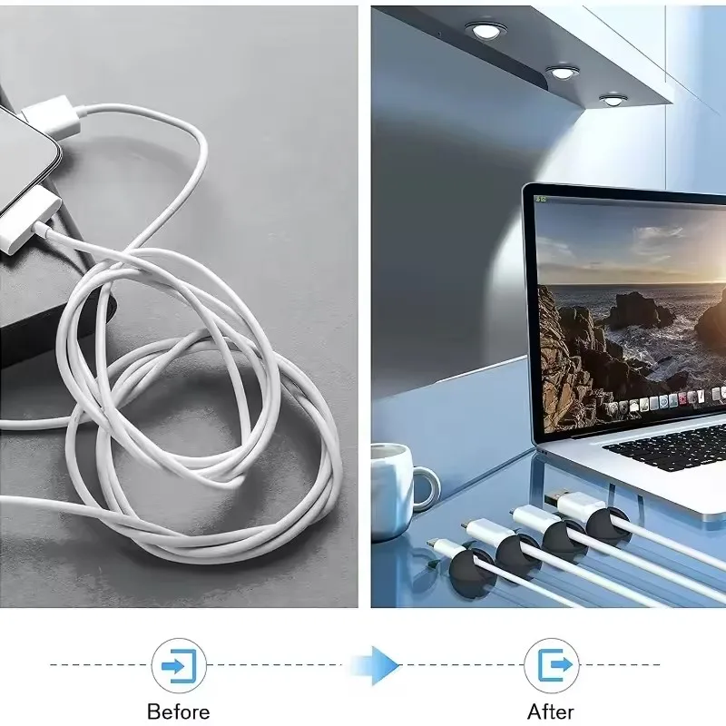 5/50 pz Cavo Clip Avvolgitore  - Car Cable Organizer recensione e prezzo