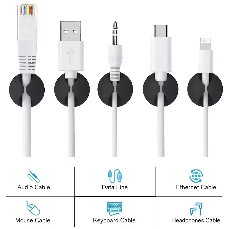 5/50 pz Cavo Clip Avvolgitore  - Car Cable Organizer recensione e prezzo