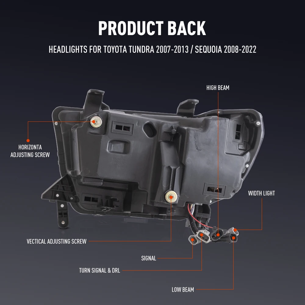 Faro Anteriore per Toyota Sequ - Car Accessories Light recensione e prezzo