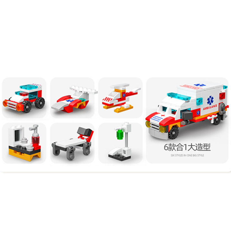 6in1 NUOVA Ambulanza Escort Ca - Car Accessories Gift Ideas recensione e prezzo