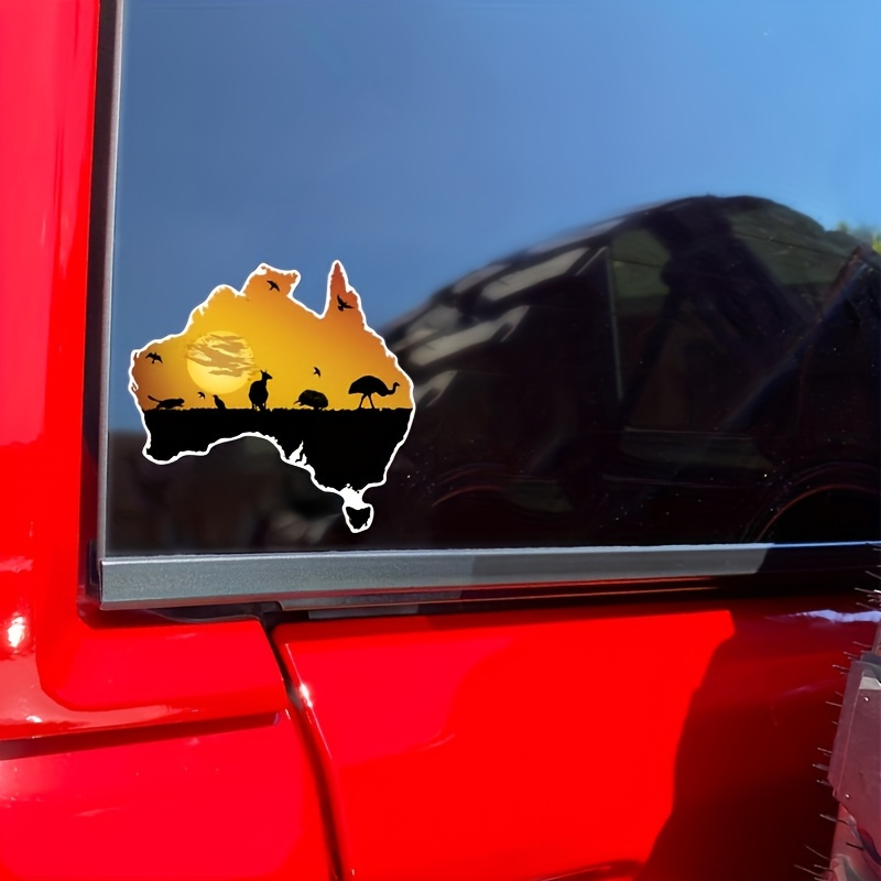 Adesivi in vinile con bandiera - Car Accessories Australia recensione e prezzo