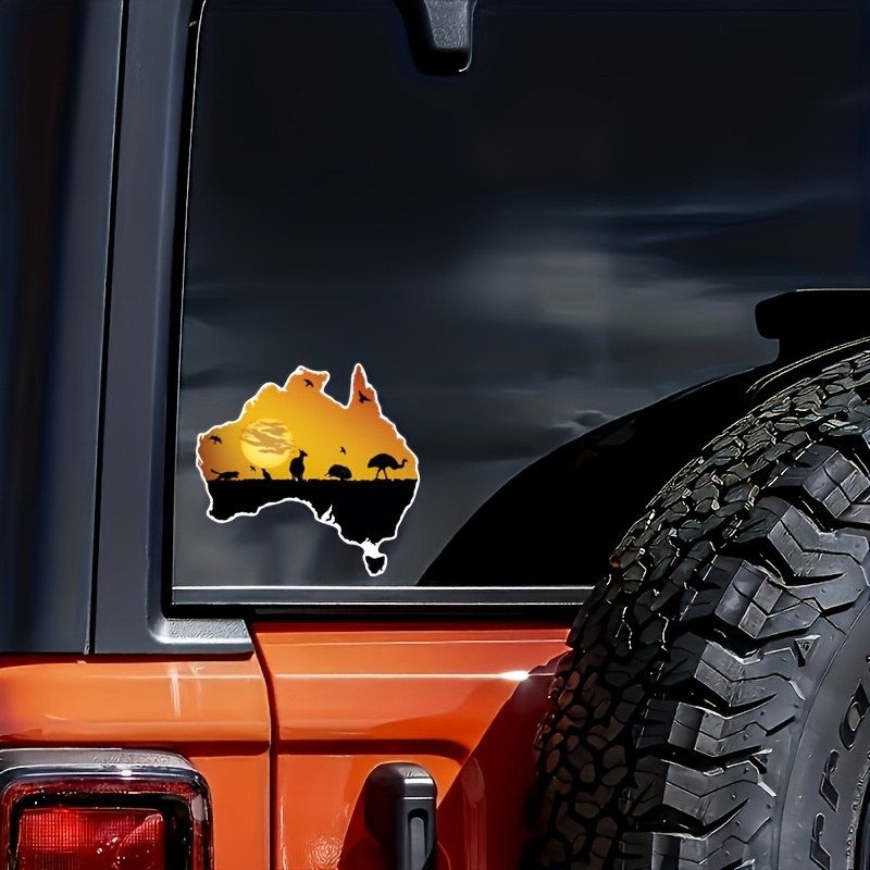 Adesivi in vinile con bandiera - Car Accessories Australia recensione e prezzo